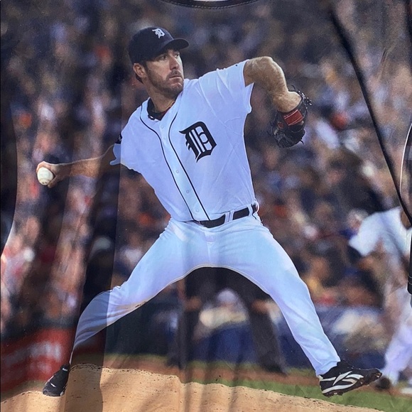 Justin Verlander Detroit Tiger 360 Gear T Shirt - Picture 3 of 6